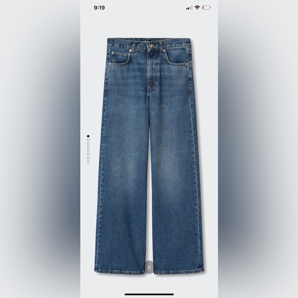 Mango High Waist Wide Leg Jeans - Picture 1 of 3